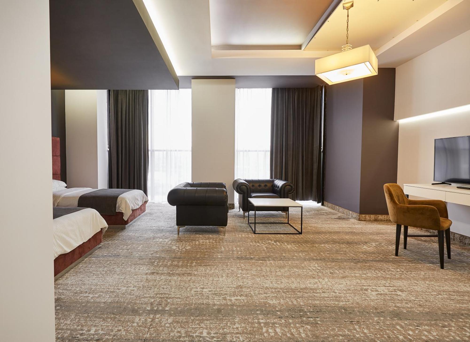 Aghababyan'S Hotel Jerevan Rom bilde A room at the hotel